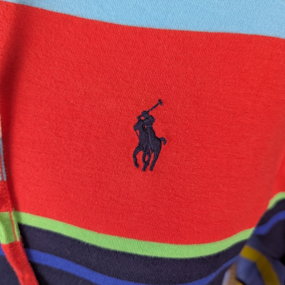 Polo Ralph Lauren Men's Multicolor Striped Hooded T-Shirt - Picture 7 of 8